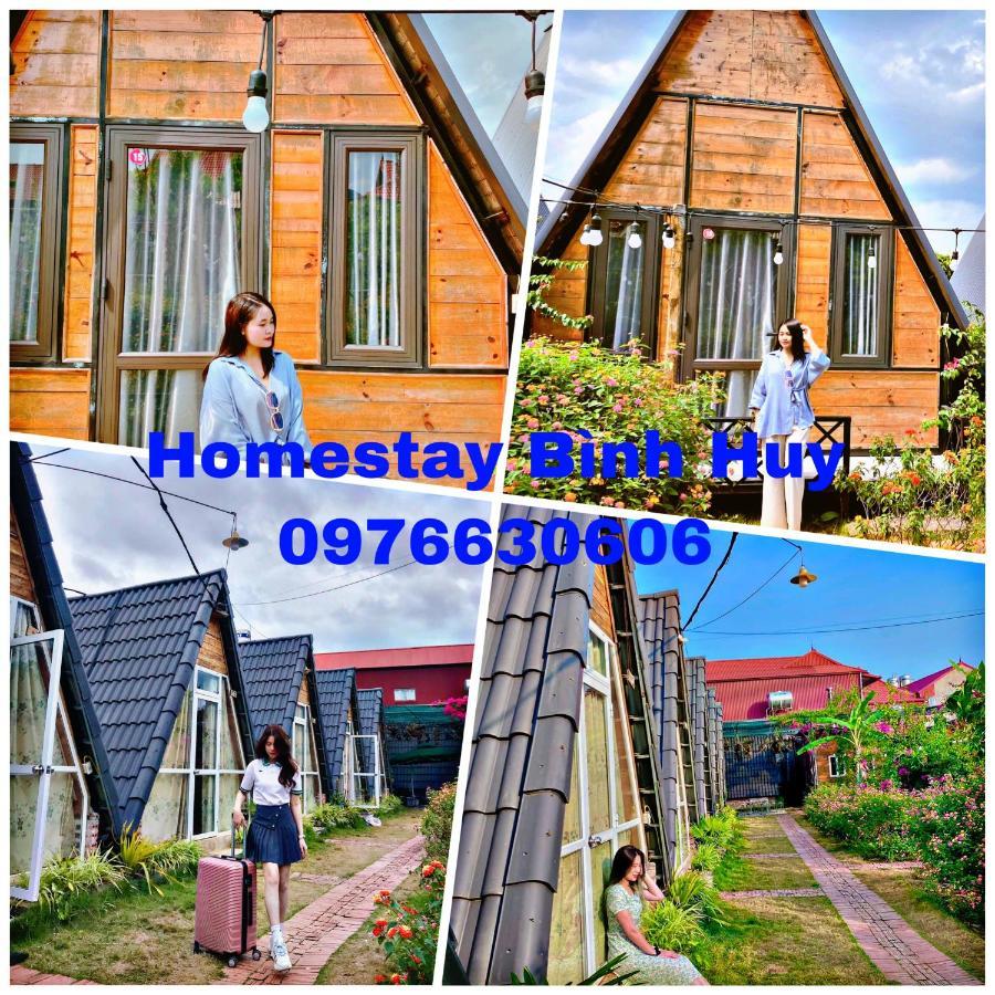 Bugalow Binh Huy Homestay Moc Chau Dış mekan fotoğraf