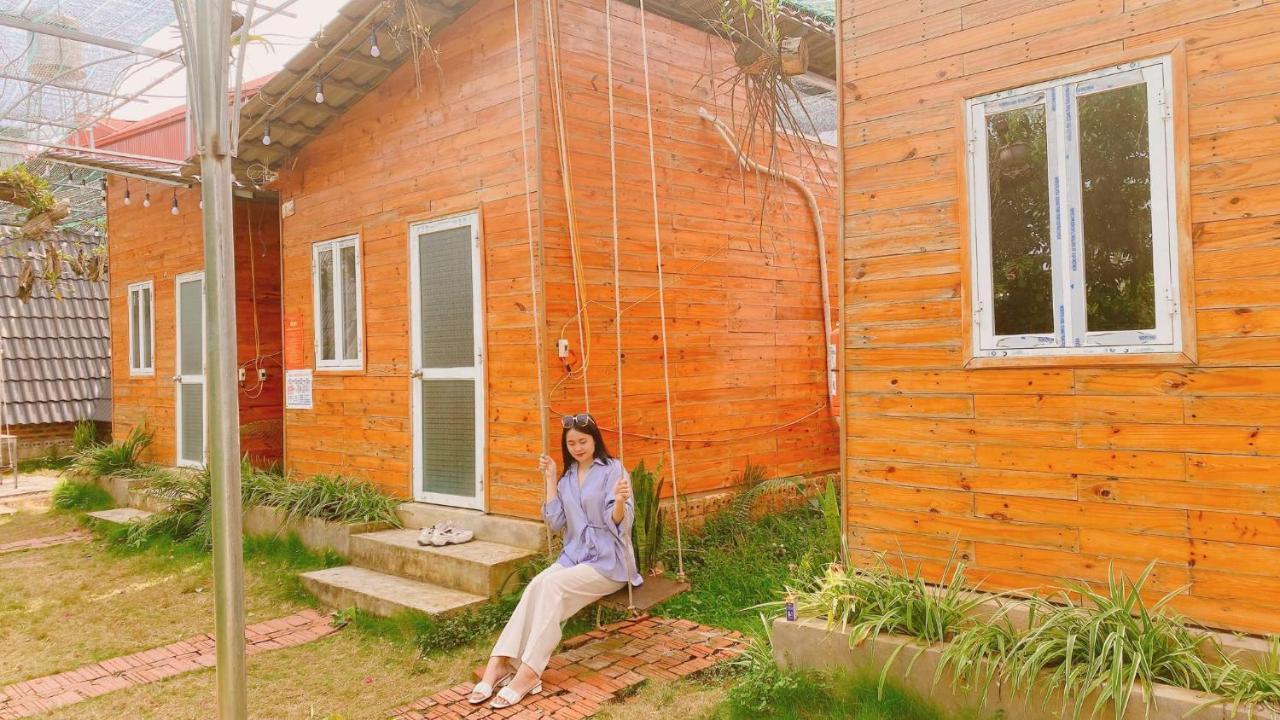 Bugalow Binh Huy Homestay Moc Chau Dış mekan fotoğraf