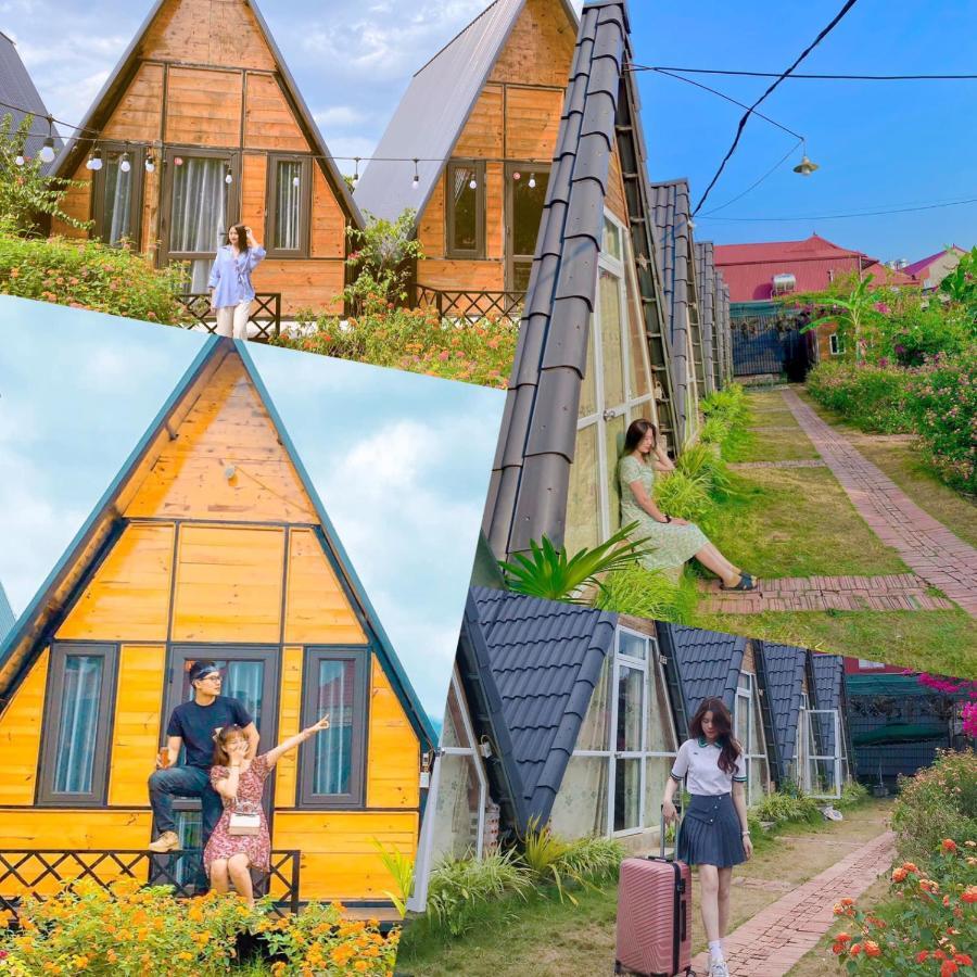 Bugalow Binh Huy Homestay Moc Chau Dış mekan fotoğraf